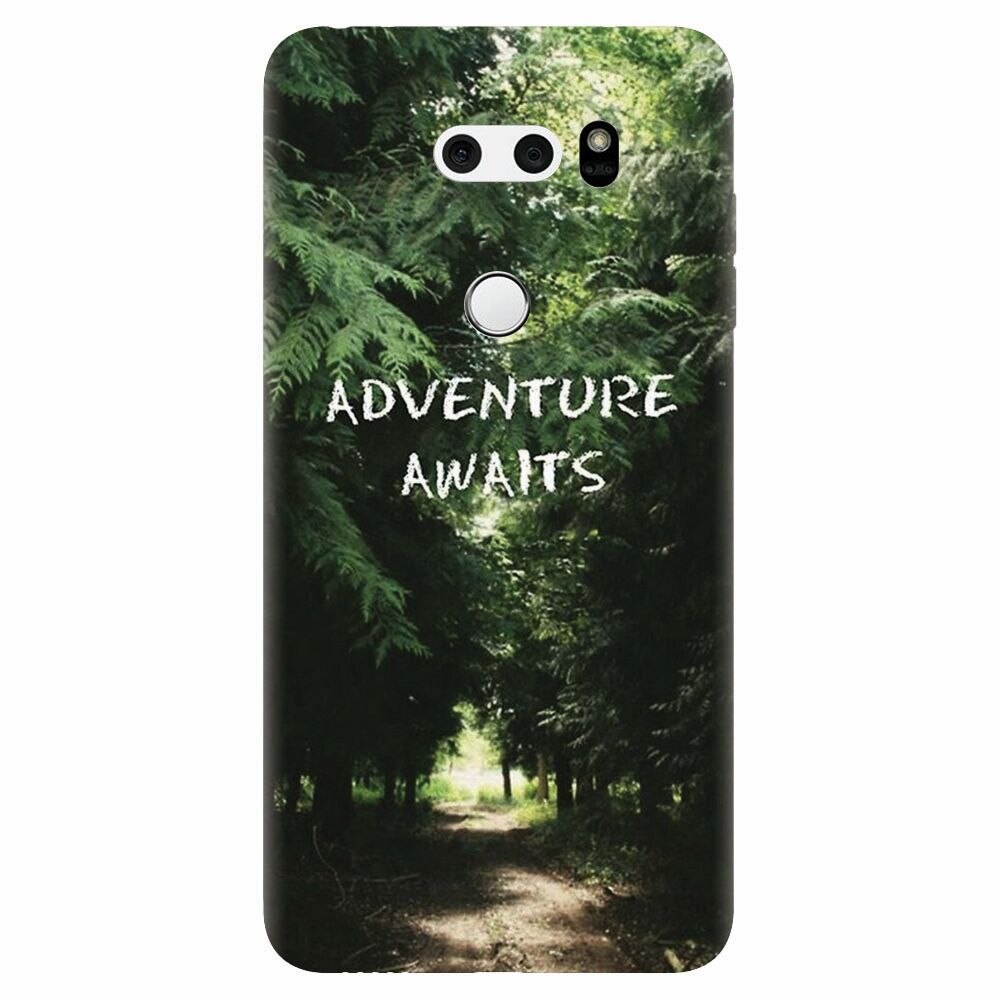 Husa silicon pentru Lg V30, Adventure Awaits Forest