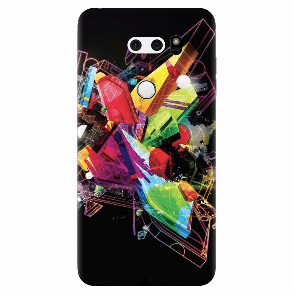 Husa silicon pentru Lg V30, Abstract Shape