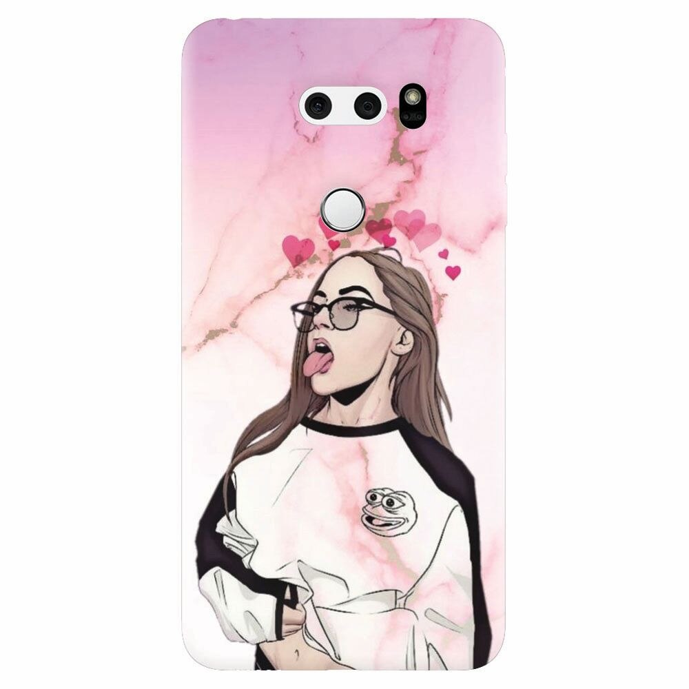 Husa silicon pentru Lg V30, Bad Girl