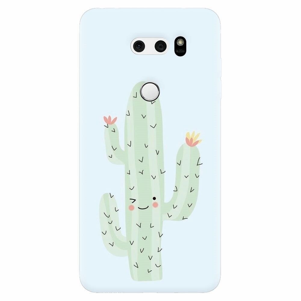 Husa silicon pentru Lg V30, Cactus
