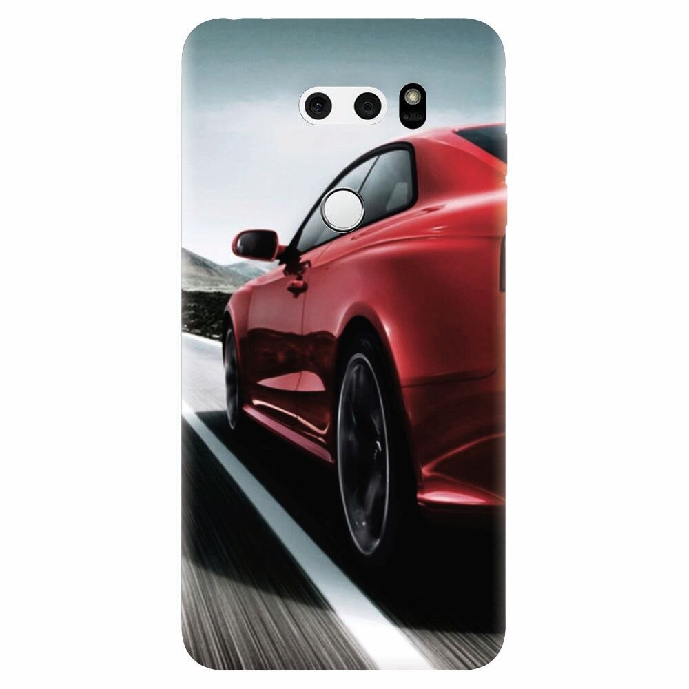 Husa silicon pentru Lg V30, Car On Road