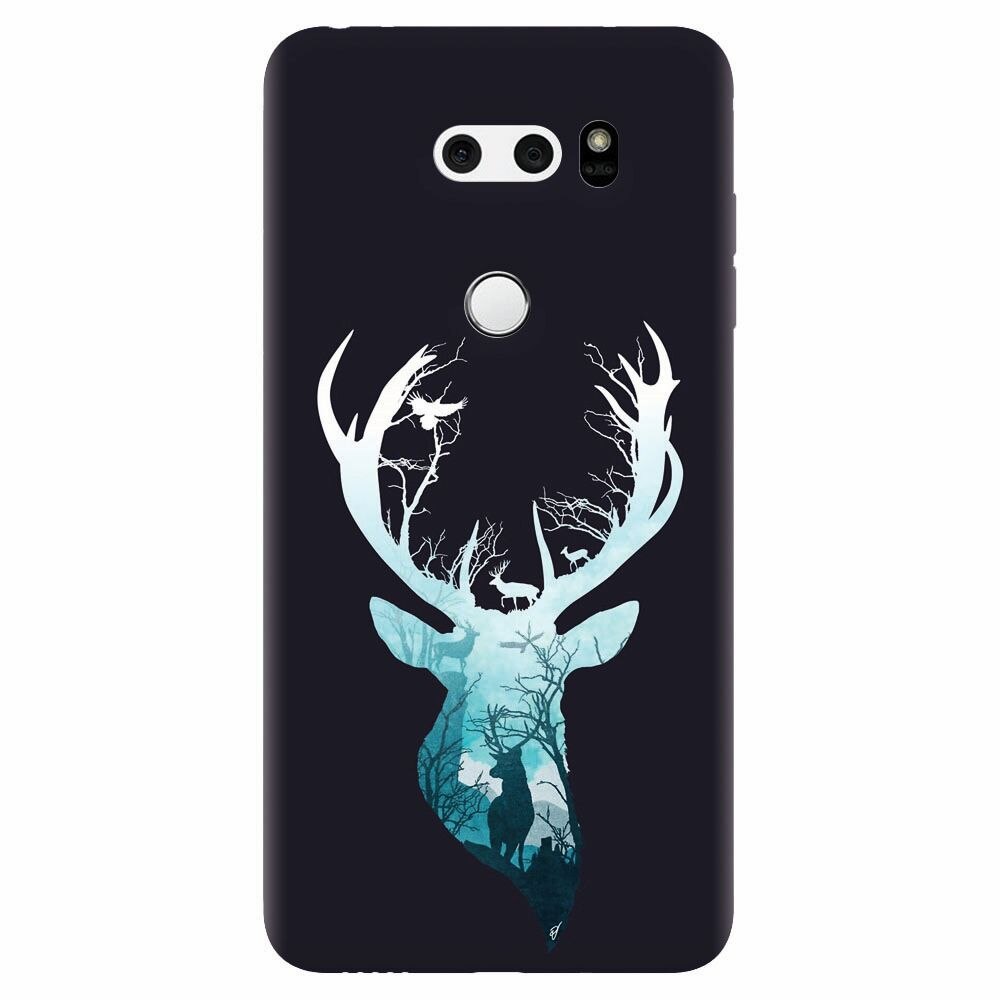 Husa silicon pentru Lg V30, Cerb