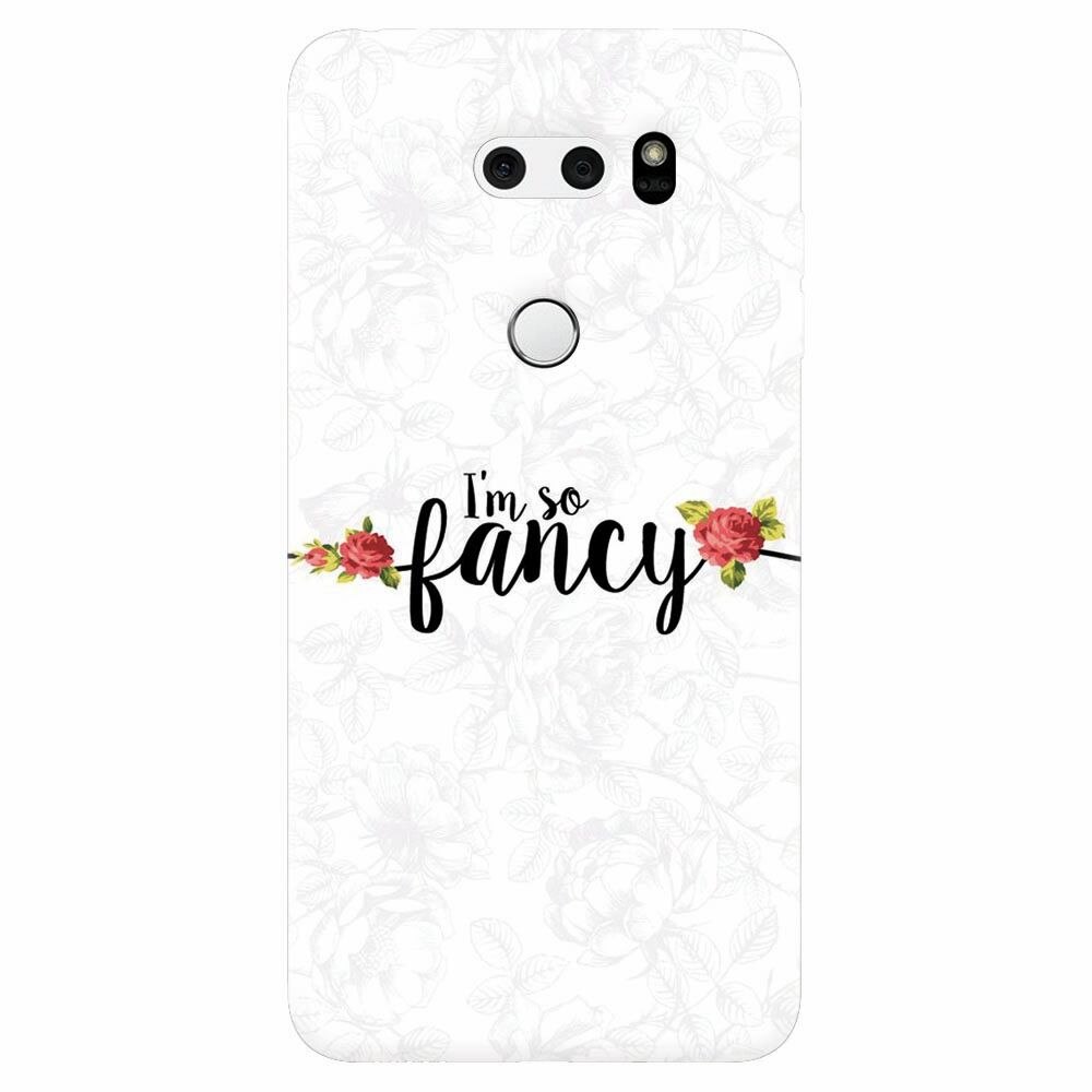 Husa silicon pentru Lg V30, Im So Fancy Floral