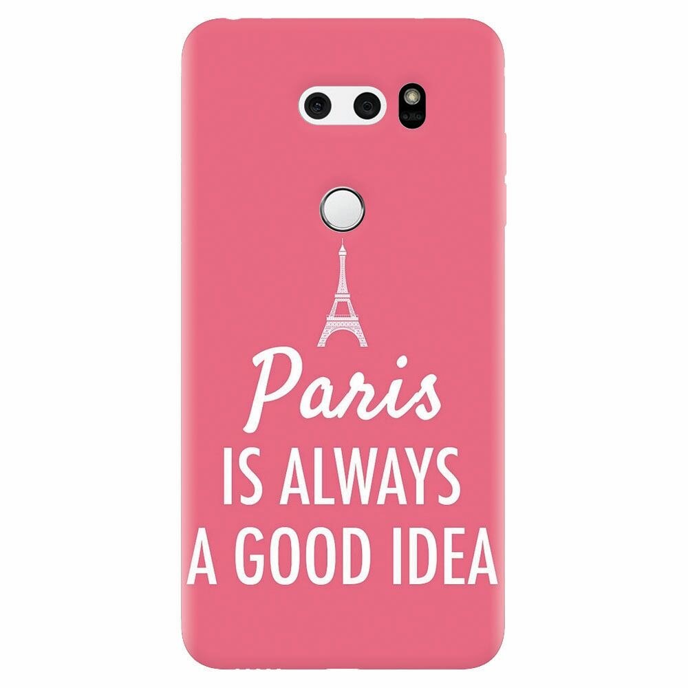 Husa silicon pentru Lg V30, Paris Is Always A Good Idea