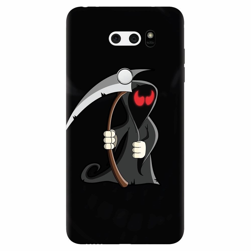 Husa silicon pentru Lg V30, Grim Reaper