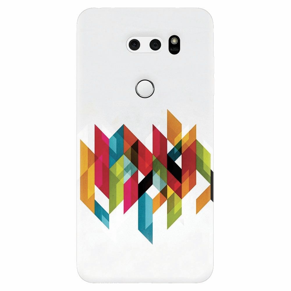 Husa silicon pentru Lg V30, Geometric
