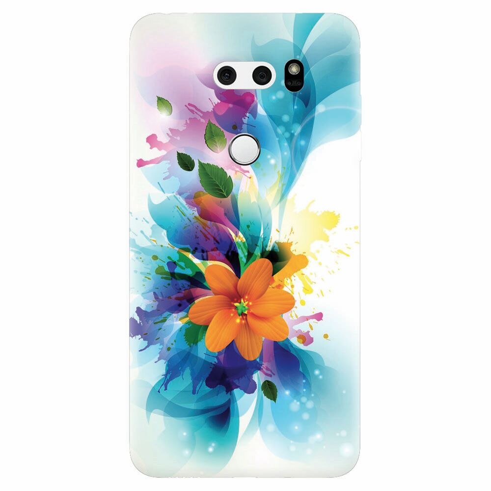 Husa silicon pentru Lg V30, Flower 011