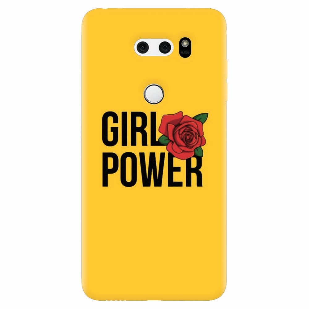 Husa silicon pentru Lg V30, Girl Power