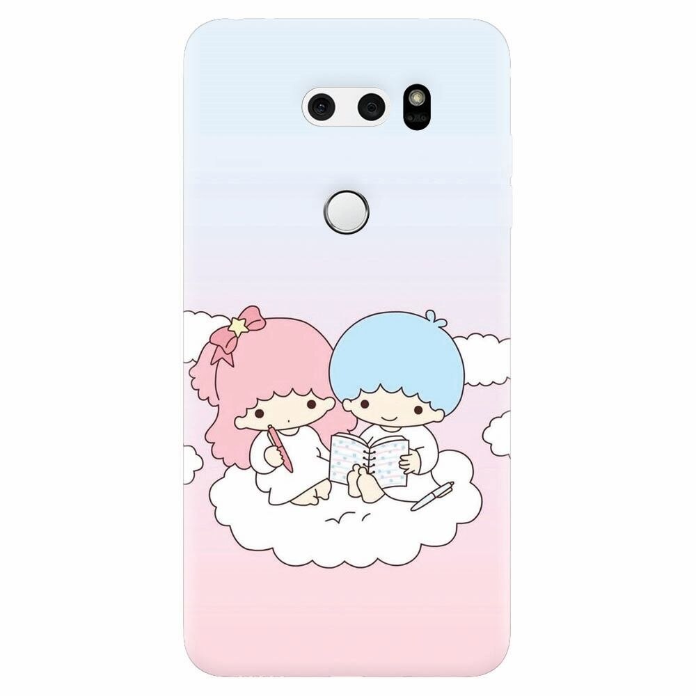 Husa silicon pentru Lg V30, Little Twins On Cloud