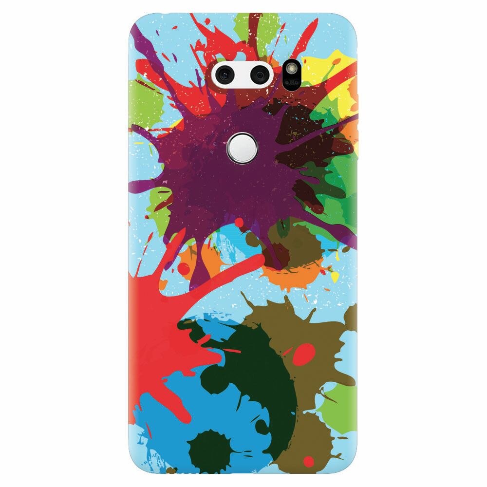 Husa silicon pentru Lg V30, Holi Splash