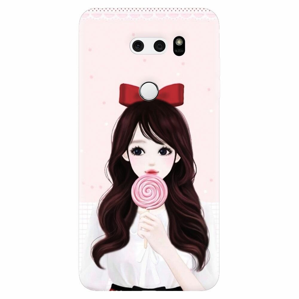 Husa silicon pentru Lg V30, Girly 001