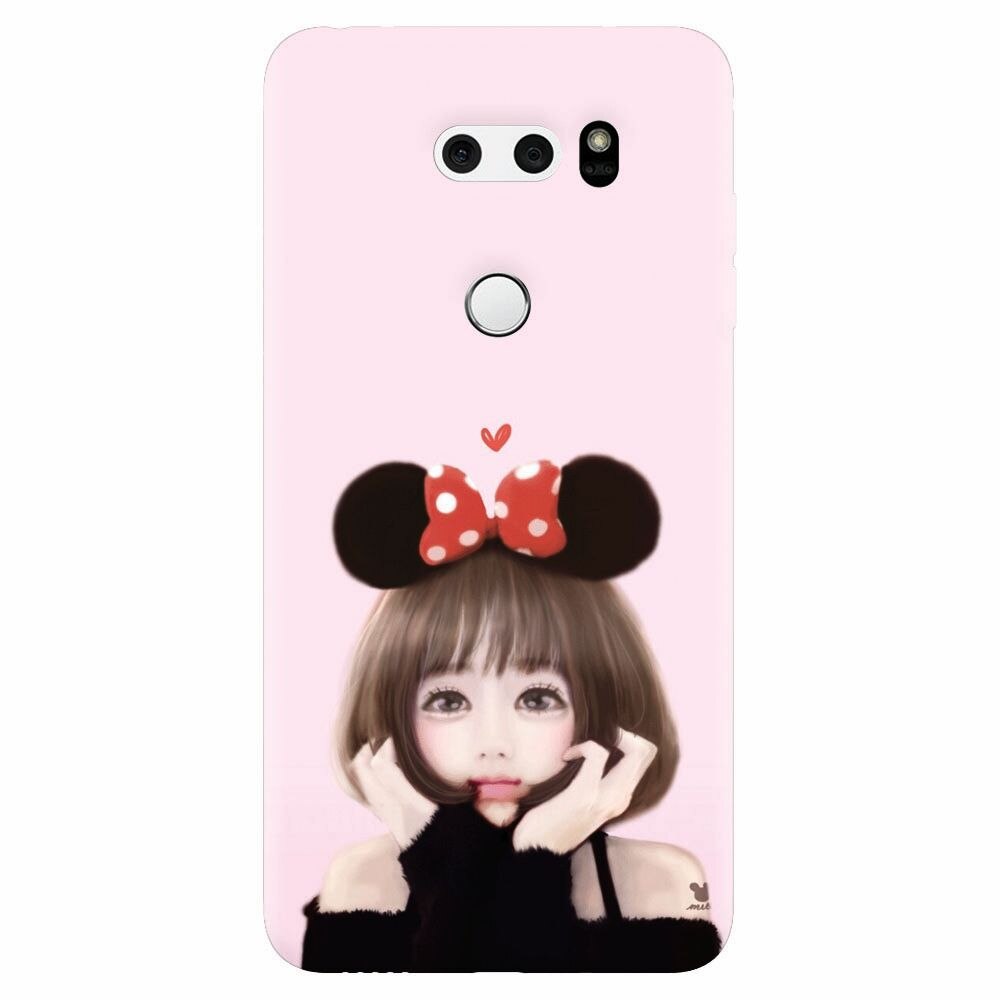 Husa silicon pentru Lg V30, Girly 002