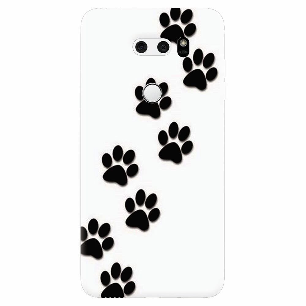 Husa silicon pentru Lg V30, Dog Mark