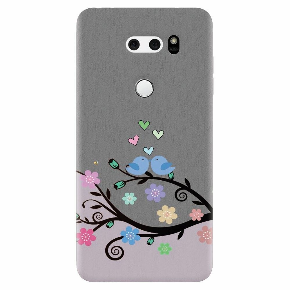 Husa silicon pentru Lg V30, Bird Love