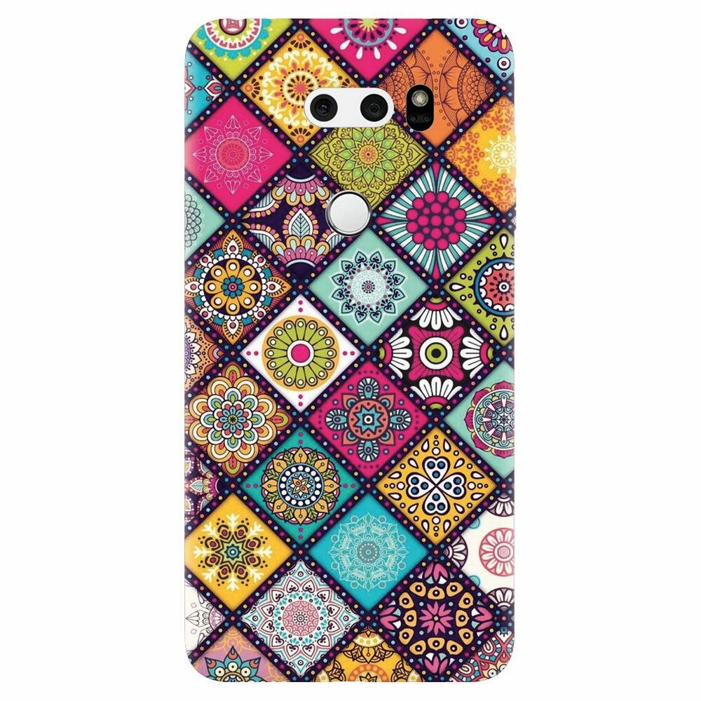 Husa silicon pentru Lg V30, Mandala Pattern
