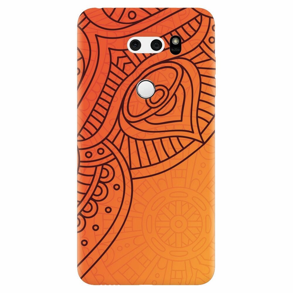 Husa silicon pentru Lg V30, Indian Design