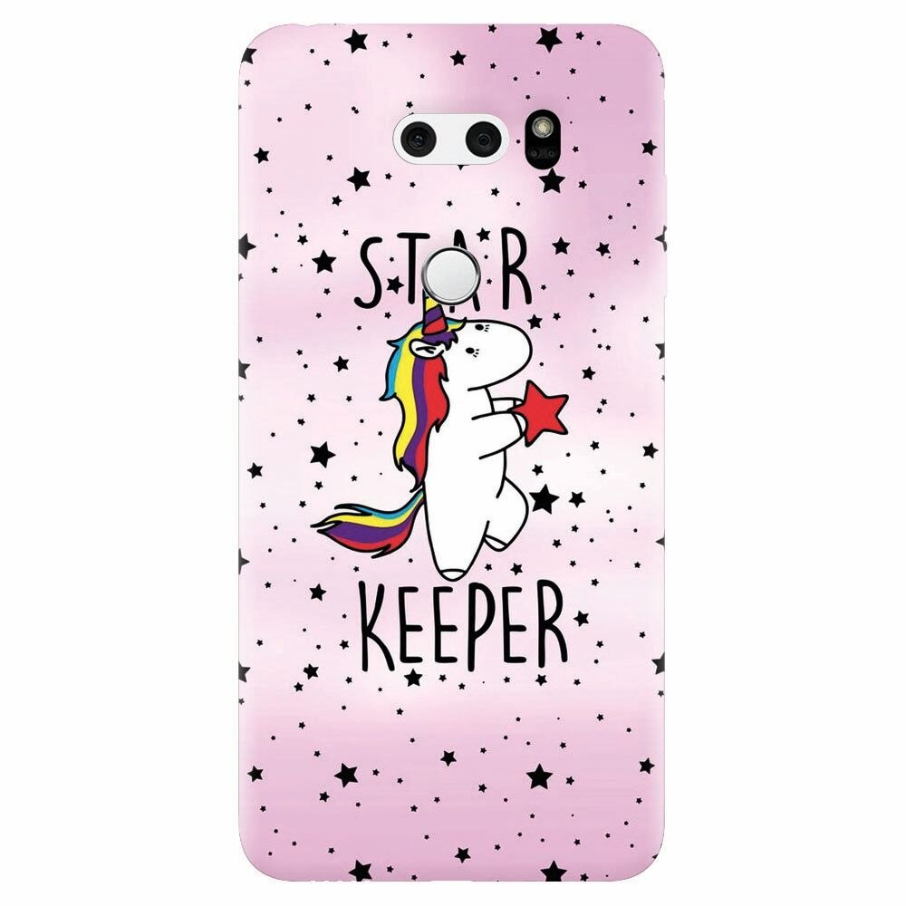 Husa silicon pentru Lg V30, Unicorn Star Keeper