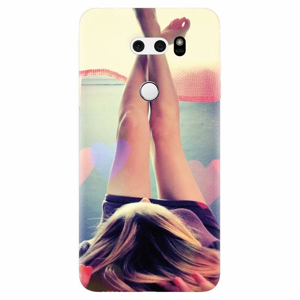 Husa silicon pentru Lg V30, Relax Girl