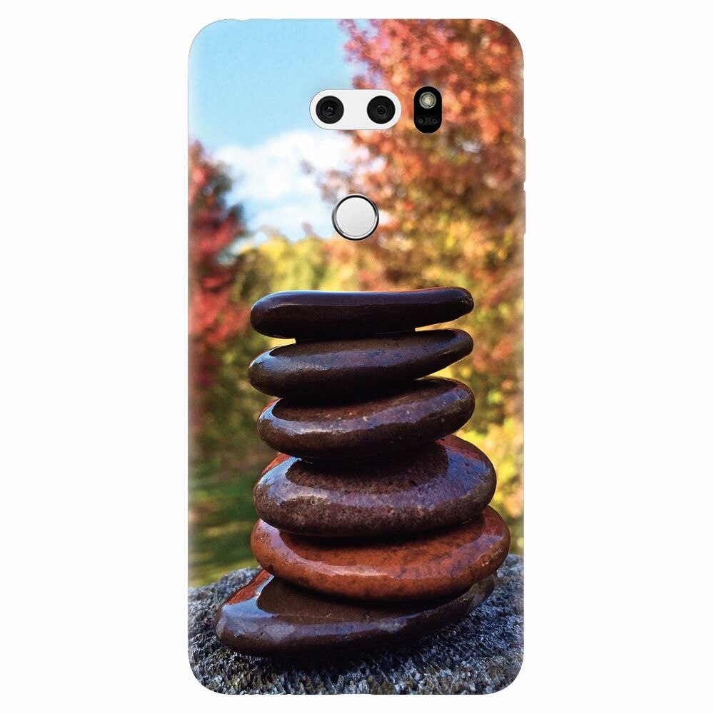 Husa silicon pentru Lg V30, Stacking Stones