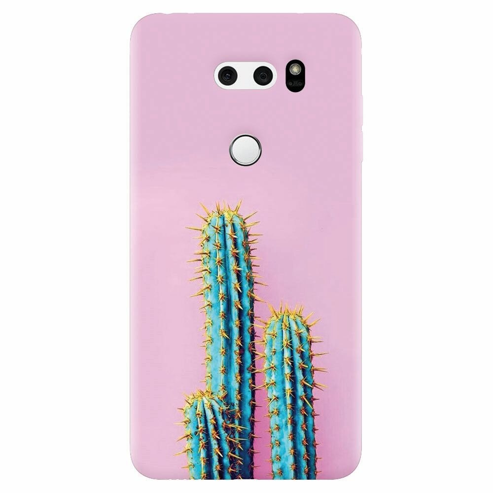 Husa silicon pentru Lg V30, Cactus 102