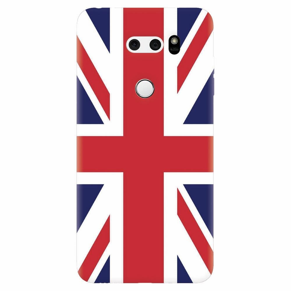 Husa silicon pentru Lg V30, UK Flag Illustration