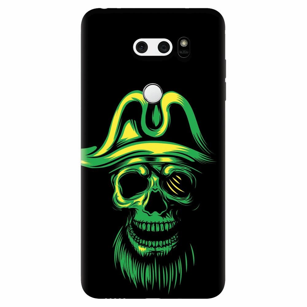 Husa silicon pentru Lg V30, Pirate Skull