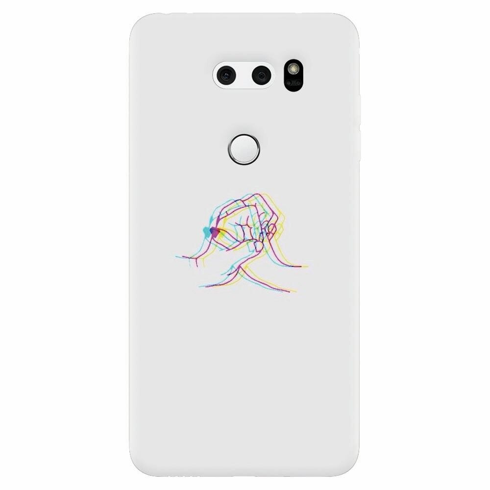 Husa silicon pentru Lg V30, With Love