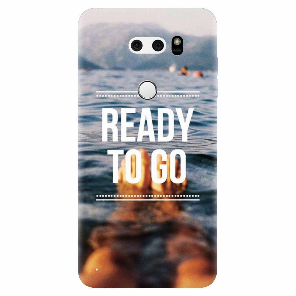 Husa silicon pentru Lg V30, Ready To Go Swimming