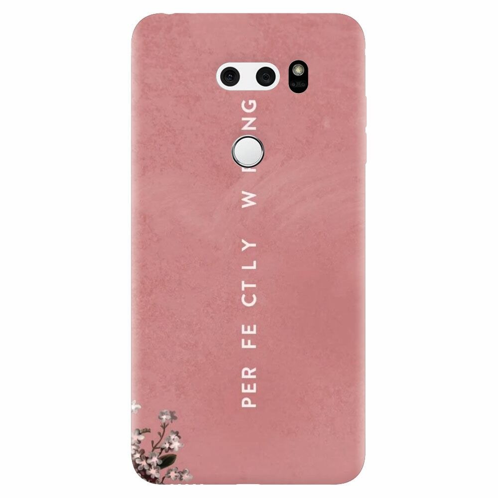 Husa silicon pentru Lg V30, Perfectly Wrong