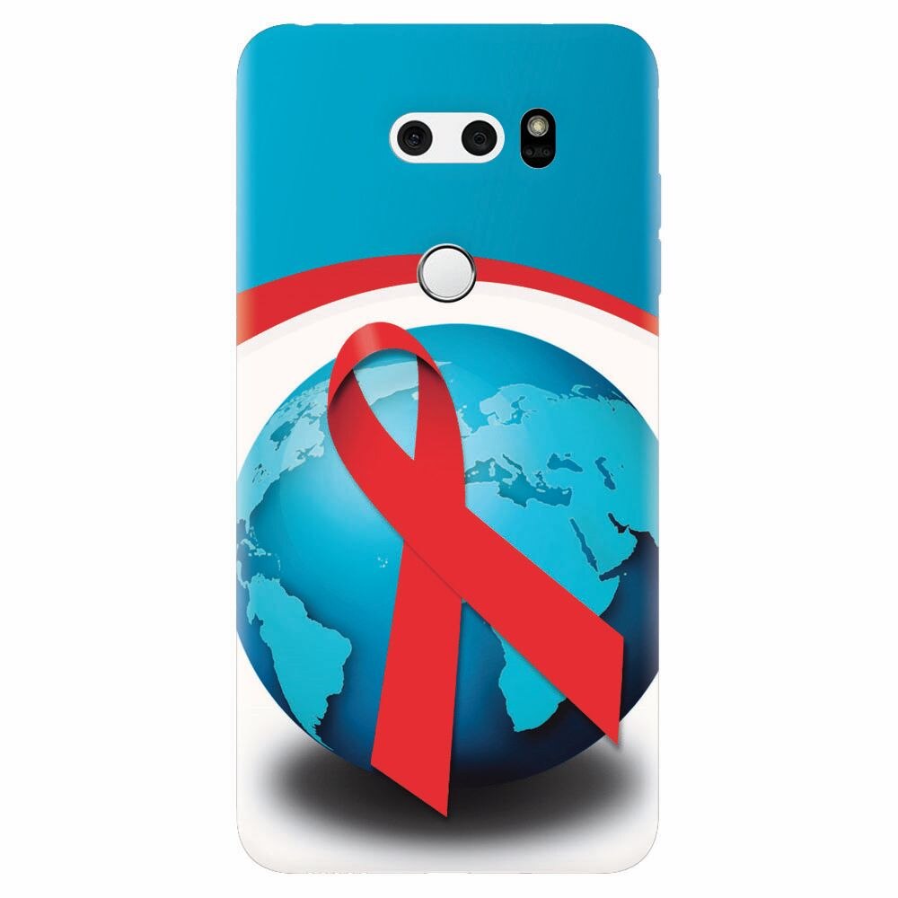 Husa silicon pentru Lg V30, World Aids Day