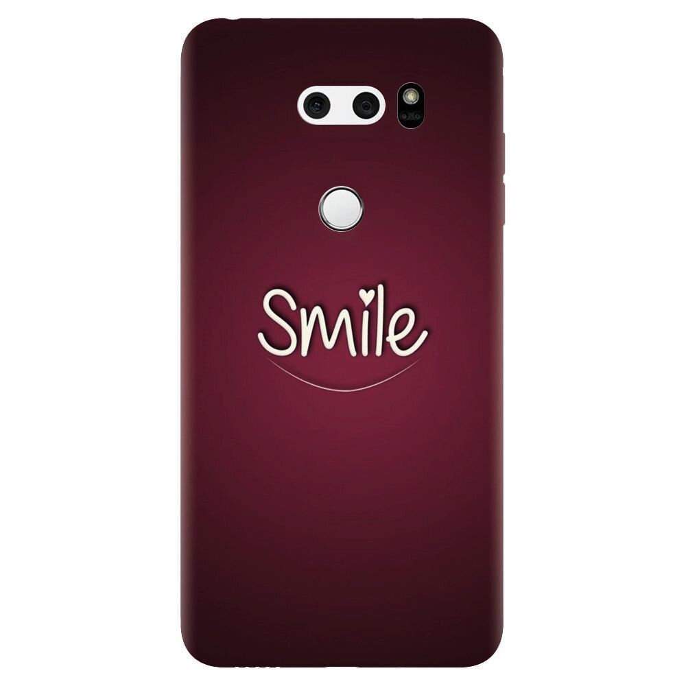 Husa silicon pentru Lg V30, Smile Love