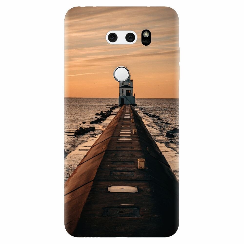 Husa silicon pentru Lg V30, Dawn Dusk