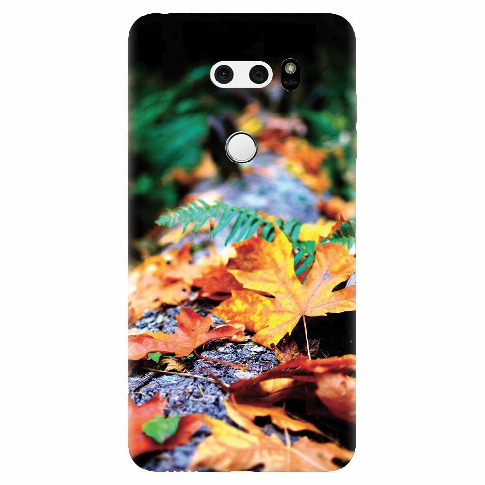 Husa silicon pentru Lg V30, Autumn Leaves