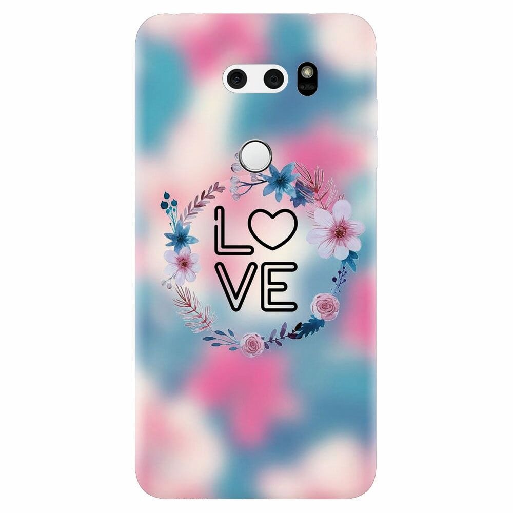 Husa silicon pentru Lg V30, Love 001