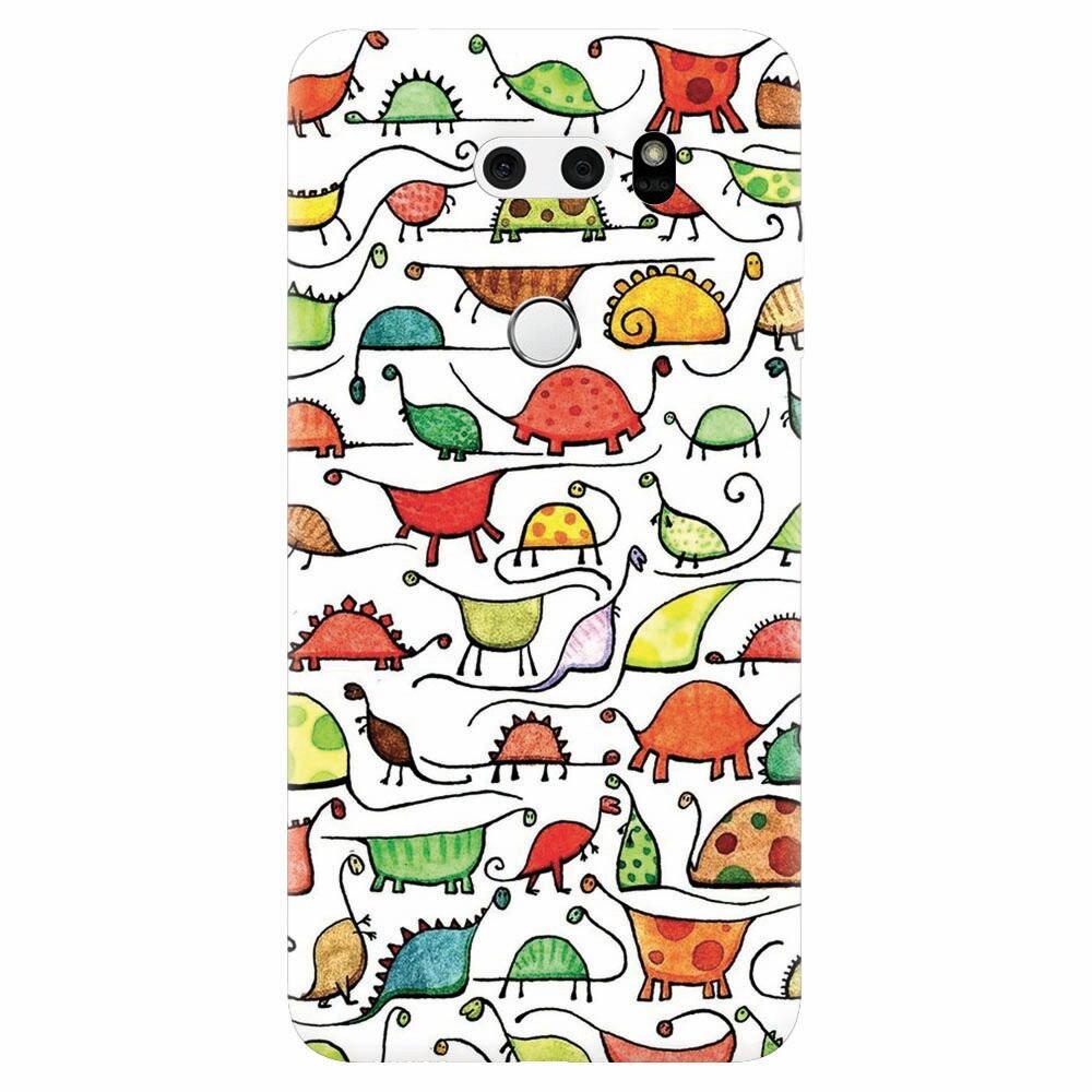 Husa silicon pentru Lg V30, Dino