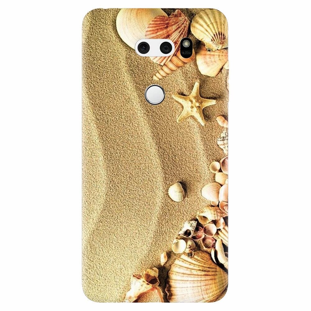 Husa silicon pentru Lg V30, Beach Sand Gold