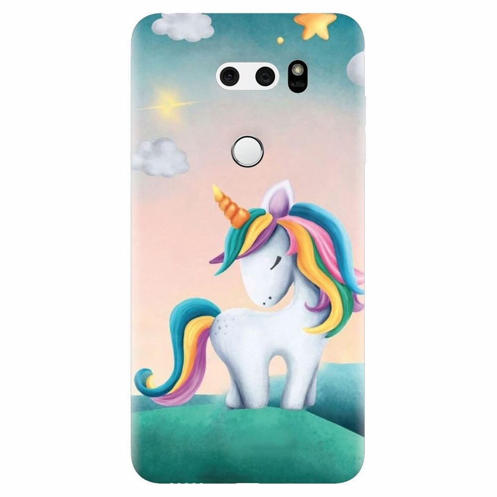 Husa silicon pentru Lg V30, Magic Unicorn