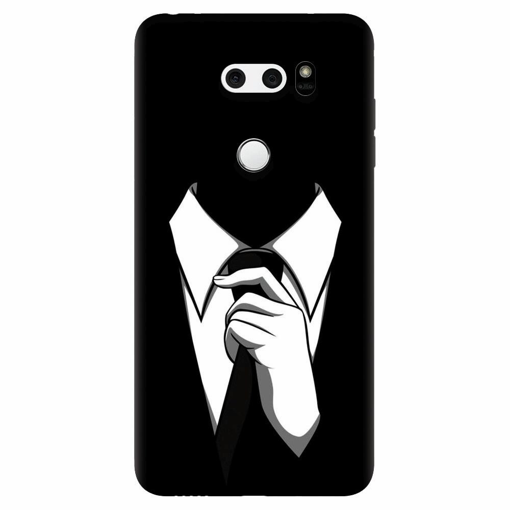 Husa silicon pentru Lg V30, Suit