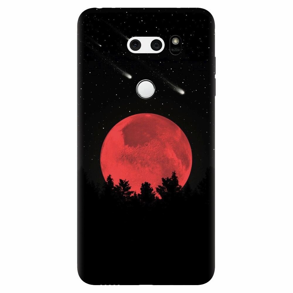 Husa silicon pentru Lg V30, Blood Moon