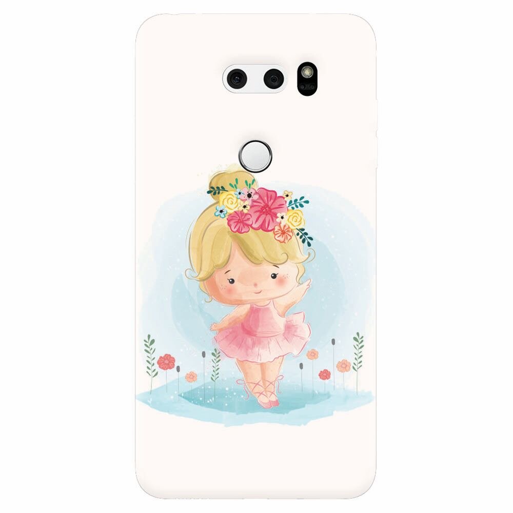 Husa silicon pentru Lg V30, Balerina