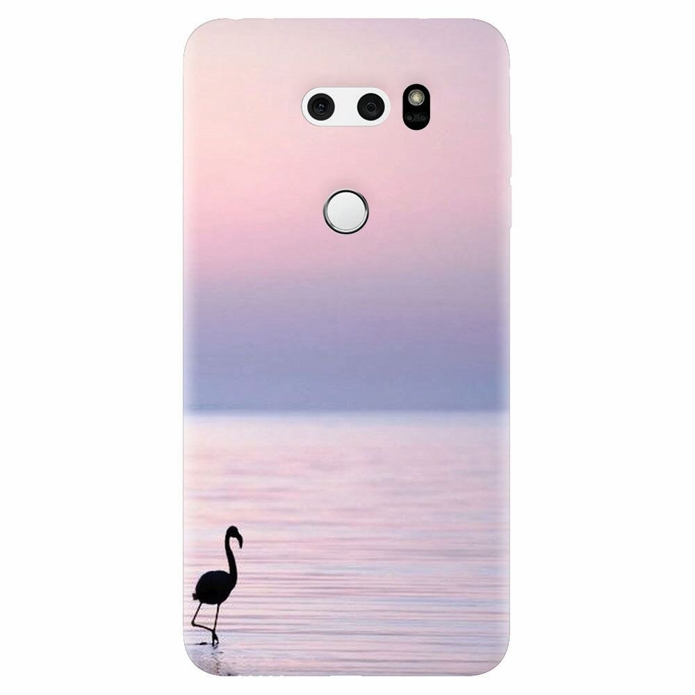 Husa silicon pentru Lg V30, Flaminsgo Sunset