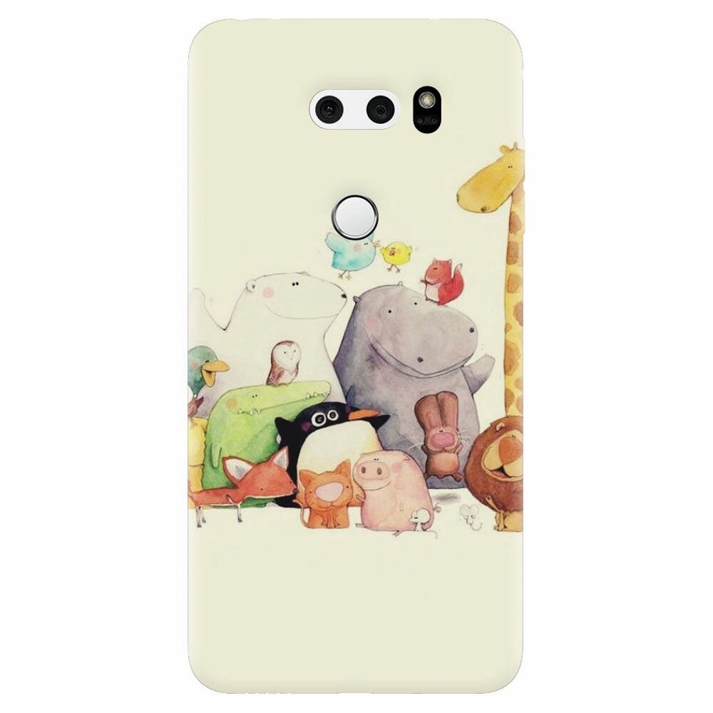 Husa silicon pentru Lg V30, Cute Cartoon Animals