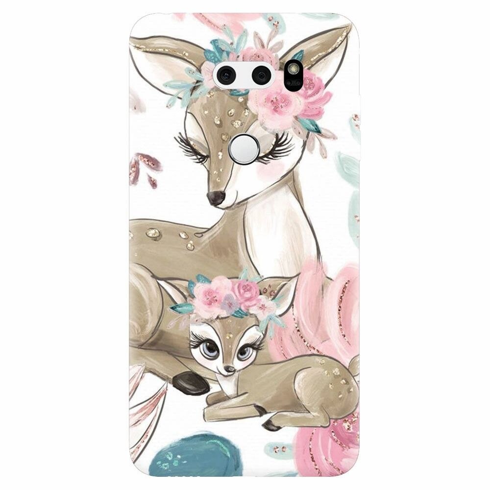Husa silicon pentru Lg V30, Deers