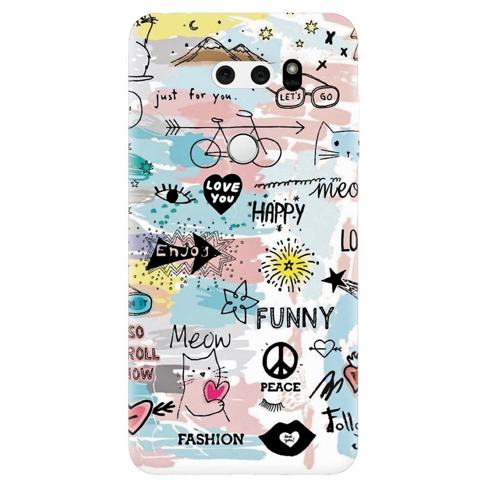 Husa silicon pentru Lg V30, Travel 101