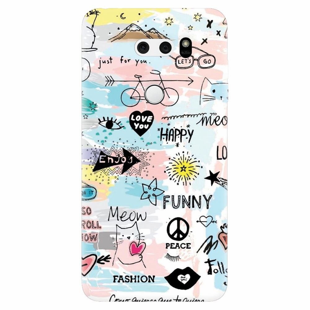 Husa silicon pentru Lg V30, Enjoy