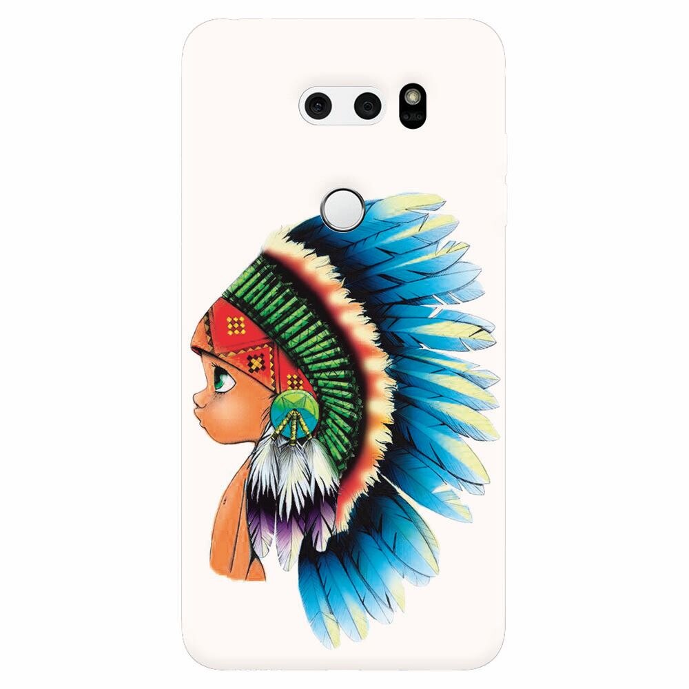 Husa silicon pentru Lg V30, Indian Boy