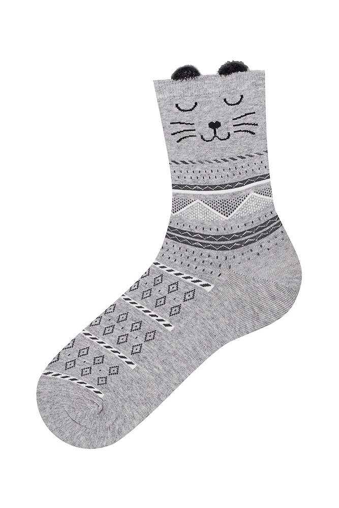 Sosete dama Soxo, medii, pisica, 35-40 EU