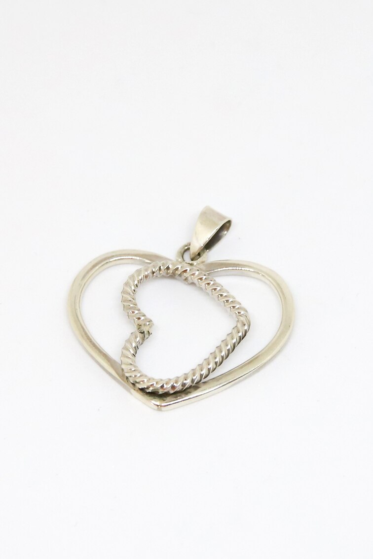 Pandantiv argint 925 inima