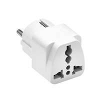 Adaptor universal priza retea electrica 110V / 220V cu 20A, Envisage, model KSA-438, (UK) Marea Britanie, (US) America sau (AU) Australia la (EU) Europa 220V 20A