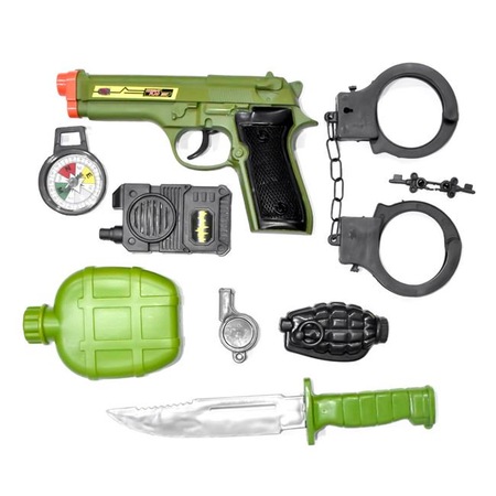 Set De Jucarie Pentru Copii Model 8 Bucati Cu Arme De Lupta 30x3x44 Cm Emag Ro